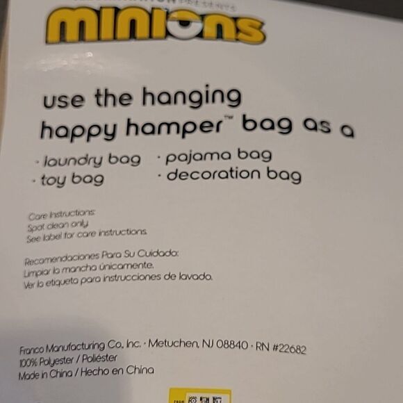 Minions the rise of Gru Happy Room Laundry bag by Franco - Picture 8 of 10